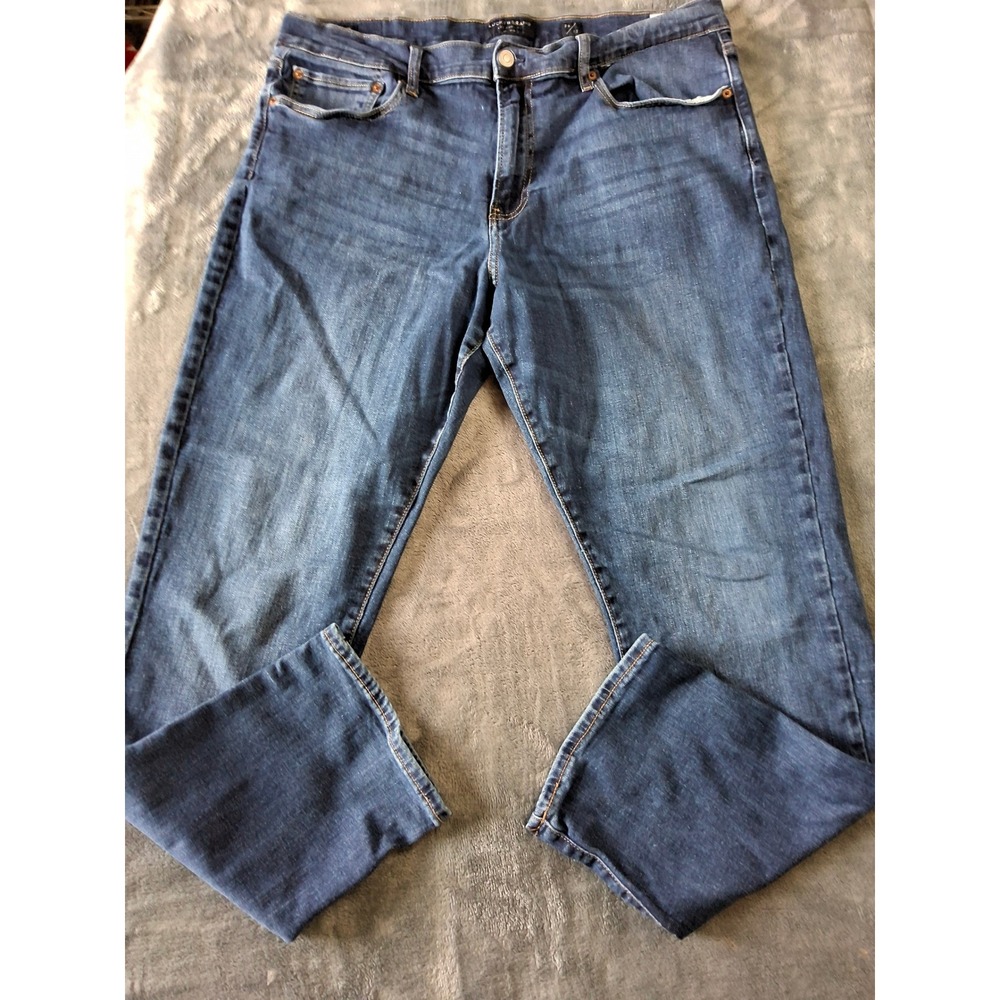 Lucky Brand 410 Athletic Slim Jeans Mens 38x32 Medium Wash Blue Denim Pants
